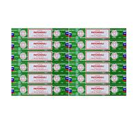 Satya Incense Sai Baba Nag Champa Patchouli 15 g Packet, Box of 12