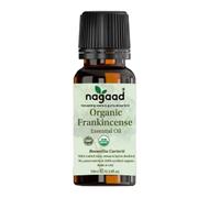 Nagaad Frankincense Boswellia Carterii Essential Oil Luban - USDA Certified, 100% Natural Organic, Pure Therapeutic Grade - Sleep, Health, Food Grade - for Face & Skin - 10ml