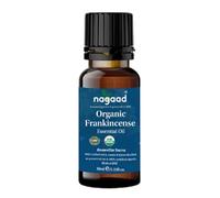Nagaad Frankincense Boswellia Sacra Essential Oil - USDA Certified, 100% Pure Natural Organic Aromatherapy Therapeutic Food Grade for Personal Care, Sleep - Health, Immunity, Diffusers 10ml