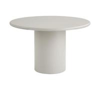 Nagano Concrete 4 Seater Round Pedestal Dining Table - 120cm