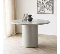 Nagano Dining Table - Round - Pedestal - 4 Seater - 120cm - Concrete