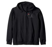 Nagano Snowboard Zip Hoodie