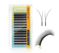 NAGARAKU Flying YY Eyelash Extensions 0.07mm D Curl 9-14mm Black 4D Lash | Elongate eye tails with elegant flared lift Flat root Lightweight Soft fiber Stable curl Fluffy natural eye look