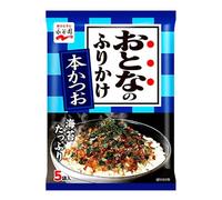 Nagatanien Japanese Rice Seasoning Otona-no Furikake Bonito Flakes for Rice Topping 5pcs 0.4 oz. 11.5g (Katsuo)