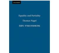 Equality and Partiality by Thomas Nagel 9780195098396 | Brand New