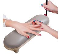 Nagelablage | Rutschfeste Und Wasserdichte Stütze Mit PU-Bezug - Maniküretisch-Armauflage | Maniküre-Salon, Heimstudio, Praxiskabinett, Anfänger