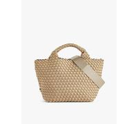 Naghedi Womens Naghedi St. Barths Mini Woven Tote Bag Cashmere