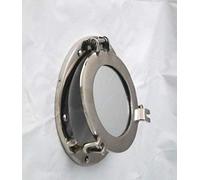 Nagina International AL4859M Aluminum Ship's Porthole Maritime Mirror 9" Coastal Design, Beach House Decor