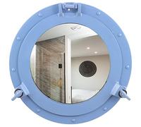 Nagina International Aluminum Porthole Mirror 12" - Nautical Ship Décor - Home Décor - Nautical Collection