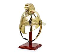 Nagina International Polished Brass Fireighter's Vintage Helmet |