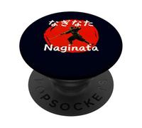 Naginata Japanese Martial Arts Polearm Retro Budo Koryu PopSockets Adhesive PopGrip