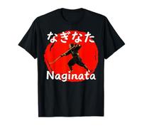 Naginata Japanese Martial Arts Polearm Retro Budo Koryu T-Shirt