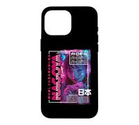 Nagoya City 80s Synthwave E-Girl Japan Nagoya Case for iPhone 16 Pro Max