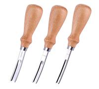 Nagoyuki 3 Size Leather Edge Beveler Tool 4mm 6mm 8mmEdge Skiving Beveler DIY Beveler Trimming Leather Edge