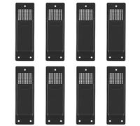 Nagoyuki 8PCS Shipping Container Air Vent Kit Heavy Duty Shipping Container Accessories Flow Ventilation Kit Black