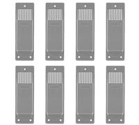 Nagoyuki 8PCS Shipping Container Air Vent Kit Heavy Duty Shipping Container Accessories Flow Ventilation Kit Gray