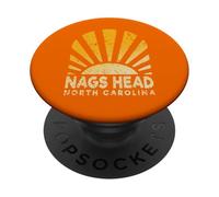 Nags Head NC - Sunny Nags Head North Carolina PopSockets Adhesive PopGrip