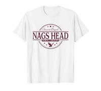 Nags Head North Carolina - Nags Head NC Label Value Graphic T-Shirt, Men, White, M