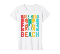 Nags Head Value Graphic T-Shirt, Women, White, S