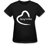 NaHaia Destroy Momenttlmkki Women's Being Human T-Shirt T-Shirt Black XXL