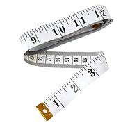NAHANCO 60” Measuring Tape for Sewing, White