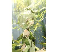 Nahida-B435D Diamond Painting Kits genshin Impact Gift DIY Full Round Drill Rhinestone Cross Stitch Kits for Home Wall Decor 16x20 Inch Art Craft for Adults Kids