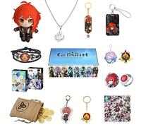 Nahida Genshin Impact keychains for Decor, Genshin Impact Merch Box, Genshin Impact Gift Set, Mondstadt (Diluc)