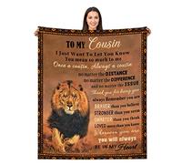 Nahjiiem Cousin Blanket - Men's Cousin Gift for Valentine's Day 60"80"