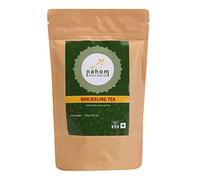 NAHOM Premium Darjeeling Loose Leaf, Black Tea, Himalayan Black Tea - Flowery, Aromatic & Delicious, Picked & Packed in India Champagne of Tea | 3.53oz, 100g - Pouch