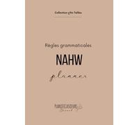 NAḤW PLANNER - Règles grammaticales: Carnet de naḥw personnalisable pour organiser, comprendre et réviser les règles grammaticales arabes