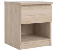 Naia 1-Drawer 1-Shelf Bedside Table