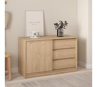 Naia Cabinet - Sliding Door - Oak