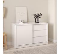 Naia Cabinet - Sliding Door - White Gloss