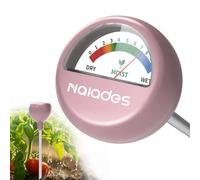Naiades Rose Gold Soil Moisture Meter, Part Number 19140501 for Farming Gardening Indoor Outdoor Plants