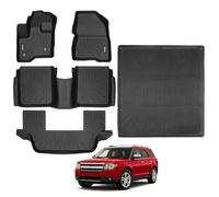 Naibeve Floor Mats for 2009-2019 Ford Flex & 2010-2019 Lincoln MKT