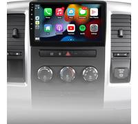 Naifay Car Stereo for Jeep Wrangler JK 2007-2018 Compass Grand Cherokee Dodge Ram 1500 2500 2009-2012, 10.1inch Touch Screen for Jeep JK Radio with Carplay/Android Auto/Bluetooth/GPS/WiFi/Camera/SWC