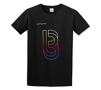 NAIFEN John Digweed Structured Unisex 100% Cotton Short-Sleeve T-Shirts Black S
