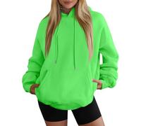 Naifuyoyo Womens Hoodies Oversized Sweatshirts with Hood Pullover Fleece Sweaters Long Sleeve Winter Fall Outfits Fashion Y16k College Clothes Green