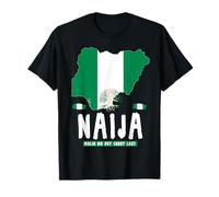 Naija Heritage Nigerian Roots Idea For Kids & Nigeria Flag T-Shirt