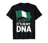 Naija Heritage Nigerian Roots It's In My DNA Nigeria Pride T-Shirt
