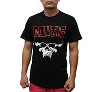 naik Danzig Heavy Metal Band T Shirt Red Logo Black XL
