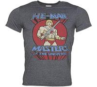 naik Mens He Man T Shirt Grey M