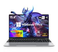 NAIKLULU 15.6 Inch Gamer Laptop R7 5700U Processor (1.8 to 4.3 Ghz), 32GB RAM 1TB SSD Gaming Laptop Computer 2025 with Backlit Keyboard/Fingerprint Unlocking/Type-C/Webcam/Touchpad/Wifi 5