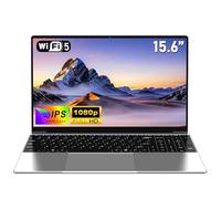 NAIKLULU 15.6 Inch Student Laptop with 4425Y Processor, 16GB RAM 256GB SSD Laptop 2026 Computer Pc, FHD 1920 x 1080P, 5000 MAh/38.5Wh, TF Card, Webcam, Student/Home/Business