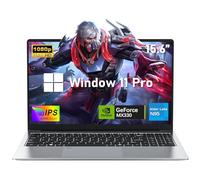 NAIKLULU Gaming Laptop,15.6 Inch Laptop Computer,MX330 Graphics Laptop,N95 4C/4T Processor(up to 3.4Ghz),16GB RAM 1TB SSD,15.6”FHD 1920 * 1080 Display,WiFi 5,BT5.0,Backlit Keyboard