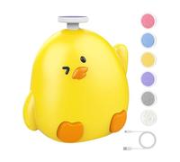 Nail - 7 x 7 x 4.5 cm Chicken Ginder for Children | Electric Chicken Grinder | Nail File with 6 Replacement Grinding Heads | Ergonomic Care Products