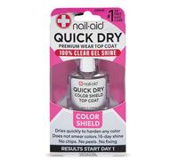 Nail-Aid Quick Dry Glass Shine Top Coat - No Chips - No Peels