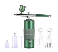 Nail Air Brush - Cordless Airbrush Kit With Compressor | Portable Painting Sprayer Set For Nails, Makeup, Cake, Crafts, Car And Model Decorating