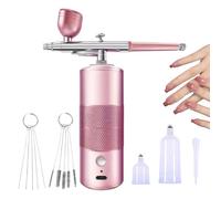 Nail Air Brush - Portable Airbrush,Cordless Paint Machine for Makeup Hair Graffiti Shoe Cake Car Beginner Barber Decorating Hobby