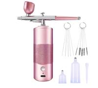 Nail Airbrush Kit Cordless Sprayer Set Supplies Beginner | Model Airbrush Kit for Painting Art Makeup Cake Decorating Hair Car Hobby Barber Food Body Art Face Shoe